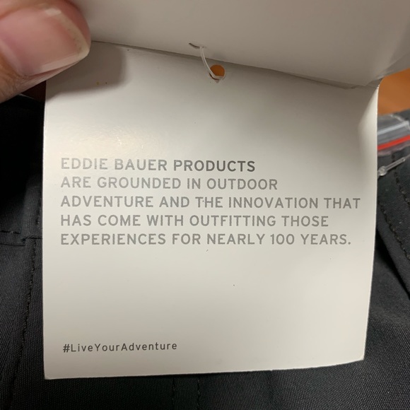 Eddie Bauer Slate Horizon Guide Chino Shorts - Picture 8 of 8